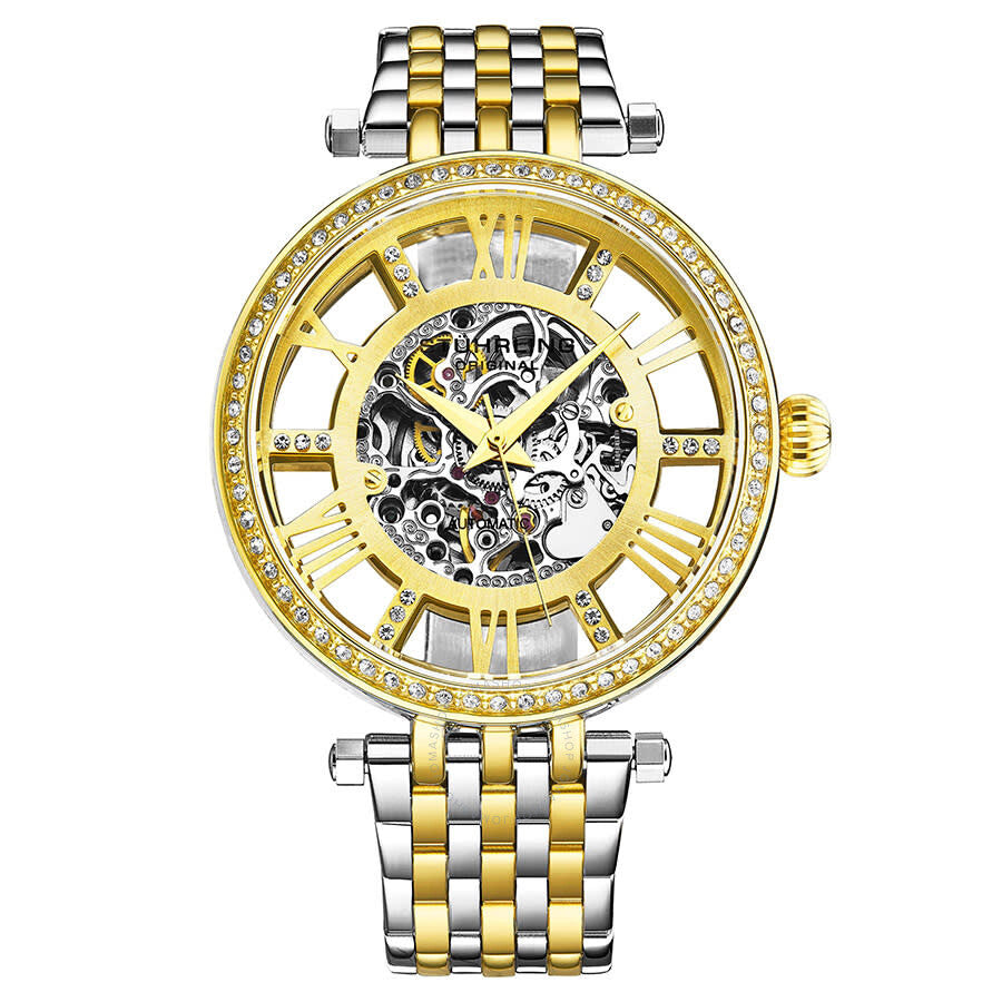 Stuhrling Original Legacy Automatic Gold Dial Ladies Watch M13603 - Dawson Watches