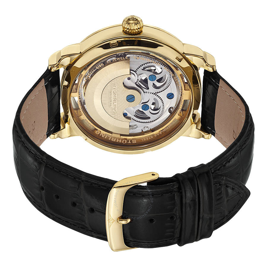 Stuhrling Original Legacy Automatic Gold Dial Men's Watch M13530 - Dawson Watches #2