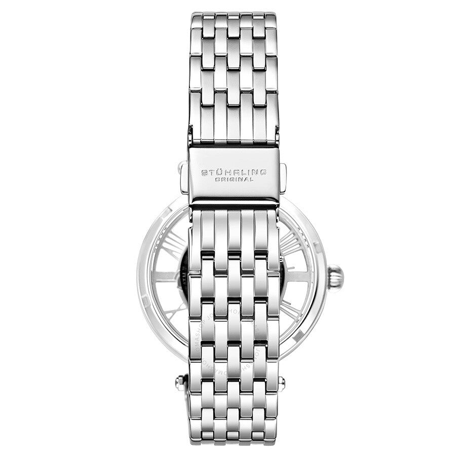 Stuhrling Original Legacy Automatic Silver Dial Ladies Watch M13607 - Dawson Watches #2