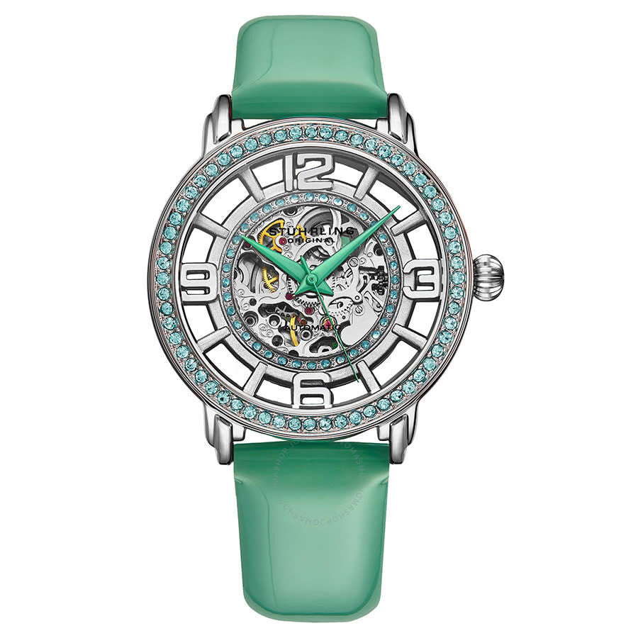 Stuhrling Original Legacy Automatic Silver Dial Ladies Watch M13611 - Dawson Watches