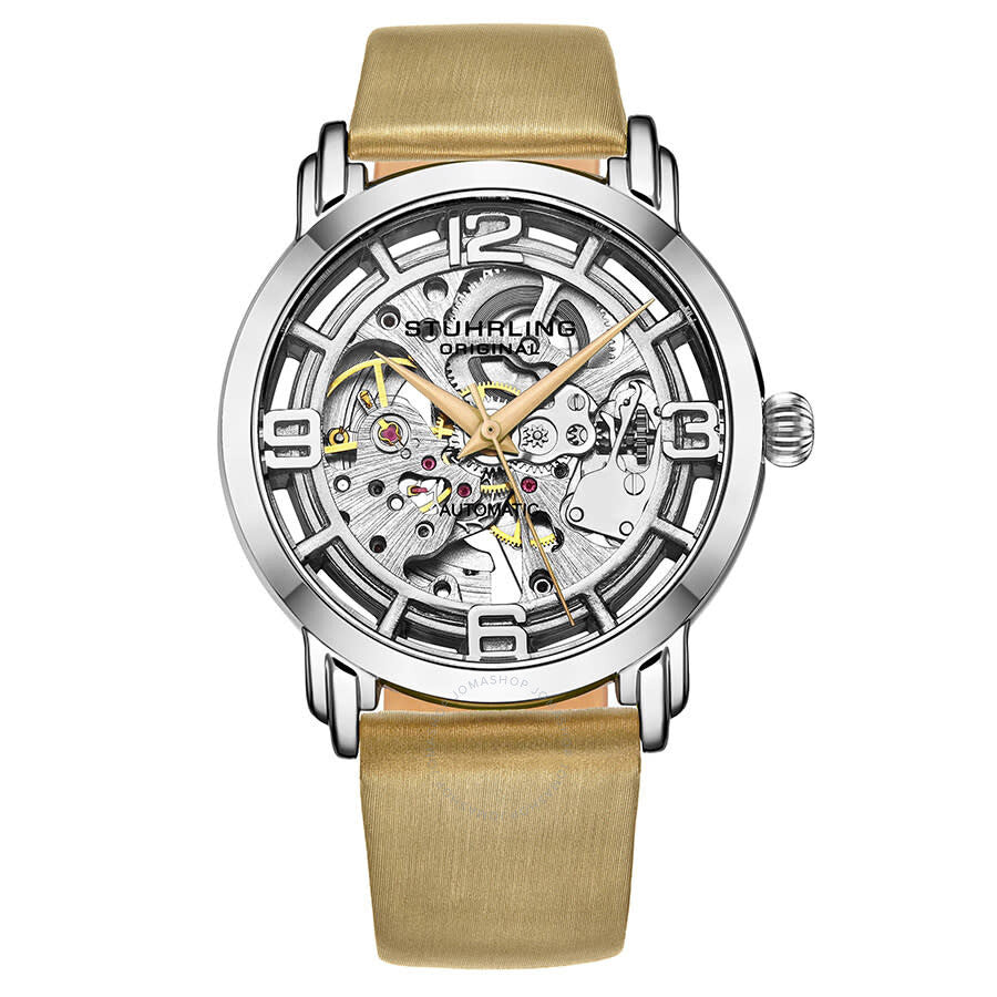 Stuhrling Original Legacy Automatic Silver Dial Ladies Watch M13635 - Dawson Watches