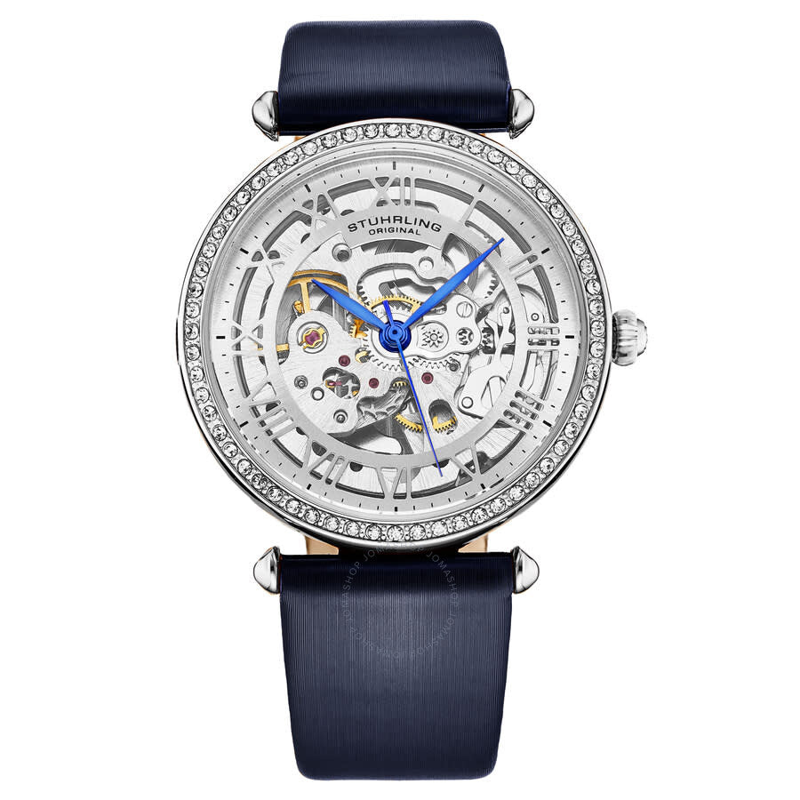 Stuhrling Original Legacy Automatic Silver Dial Ladies Watch M17195 - Dawson Watches