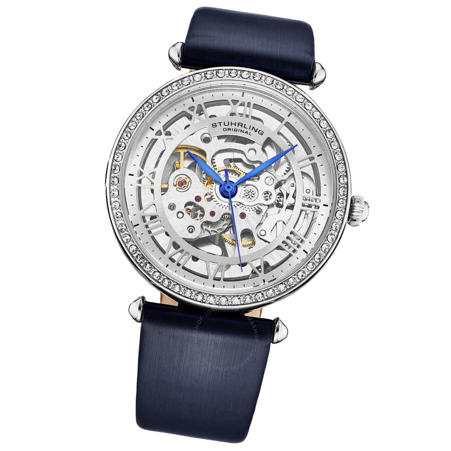 Stuhrling Original Legacy Automatic Silver Dial Ladies Watch M17195 - Dawson Watches #2