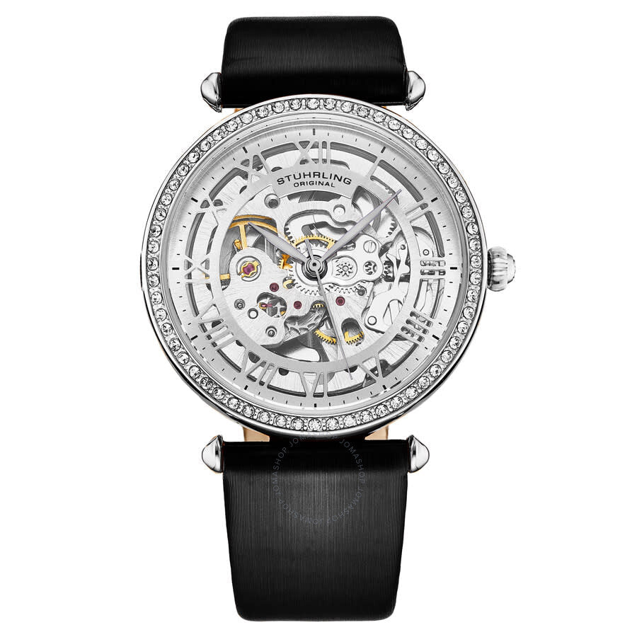 Stuhrling Original Legacy Automatic Silver Dial Ladies Watch M17196 - Dawson Watches