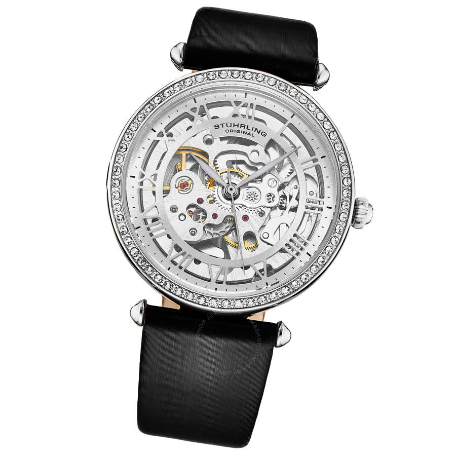 Stuhrling Original Legacy Automatic Silver Dial Ladies Watch M17196 - Dawson Watches #2