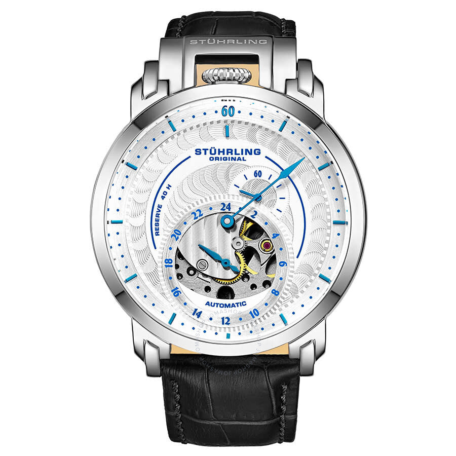 Stuhrling Original Legacy Automatic Silver Dial Men's Watch M13511 - Dawson Watches