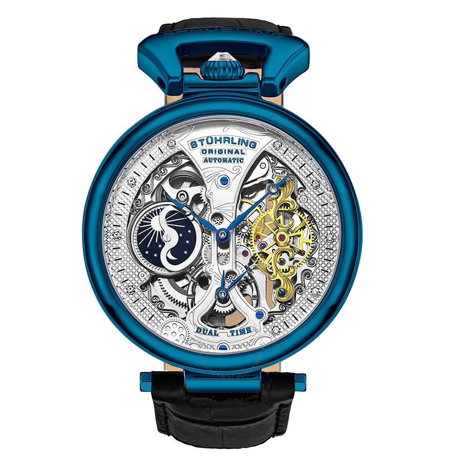 Stuhrling Original Legacy Automatic Silver Dial Men's Watch M13569 - Dawson Watches