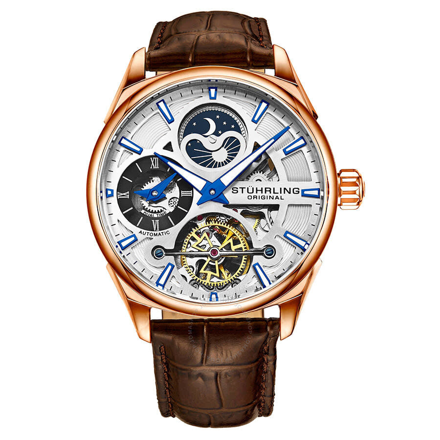 Stuhrling Original Legacy Automatic Silver Dial Men's Watch M13590 - Dawson Watches