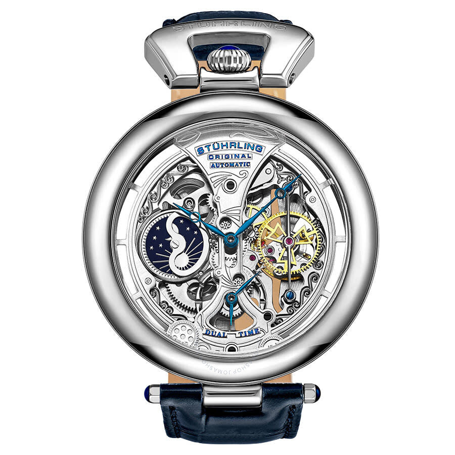 Stuhrling Original Legacy Automatic Silver Dial Men's Watch M13591 - Dawson Watches