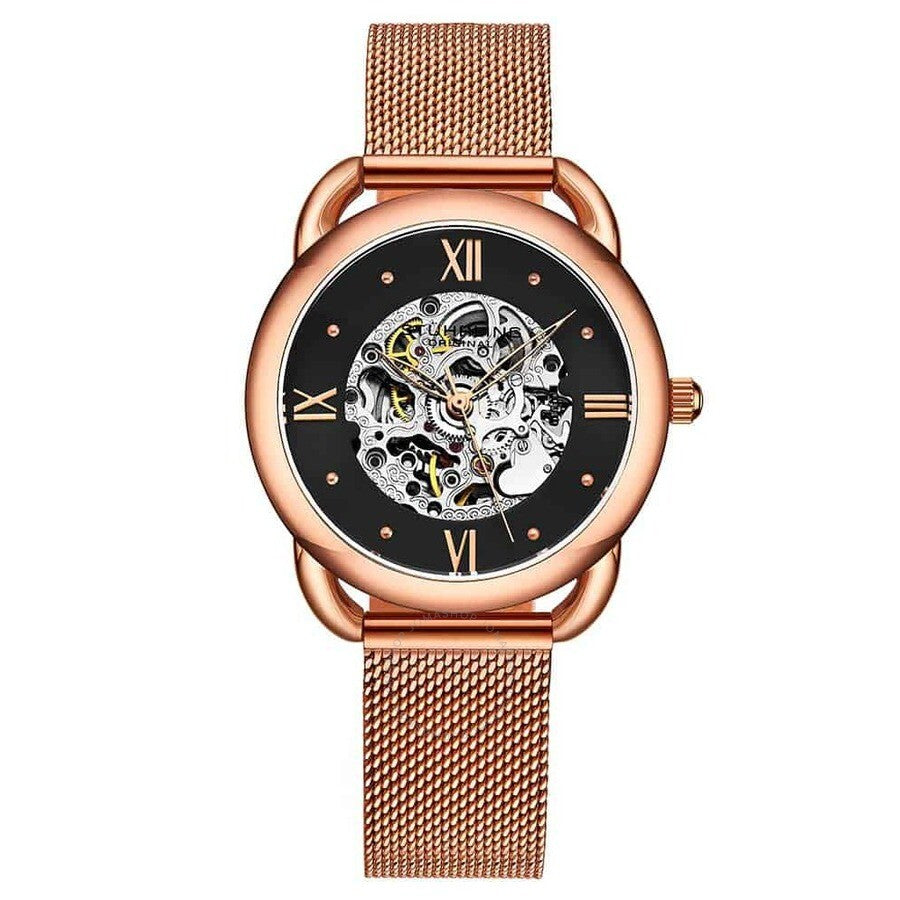 Stuhrling Original Legacy Black Dial Ladies Watch M15905 - Dawson Watches