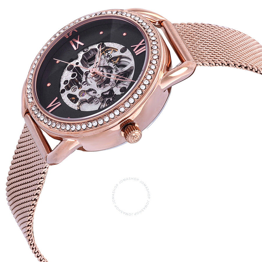 Stuhrling Original Legacy Black Dial Ladies Watch M15914 - Dawson Watches #2