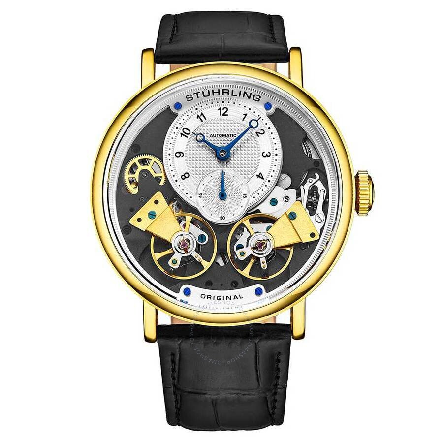 Stuhrling Original Legacy Black Dial Men's Watch M15876 - Dawson Watches