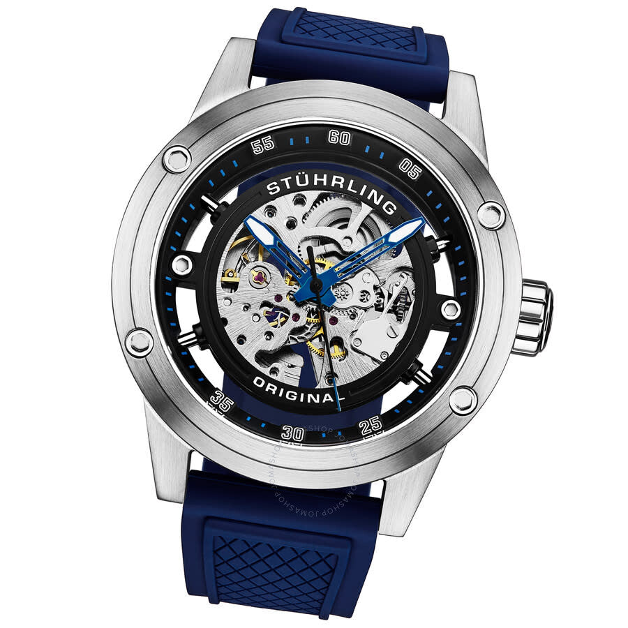 Stuhrling Original Legacy Automatic Black Dial Men's Watch M17985 - Dawson Watches #2