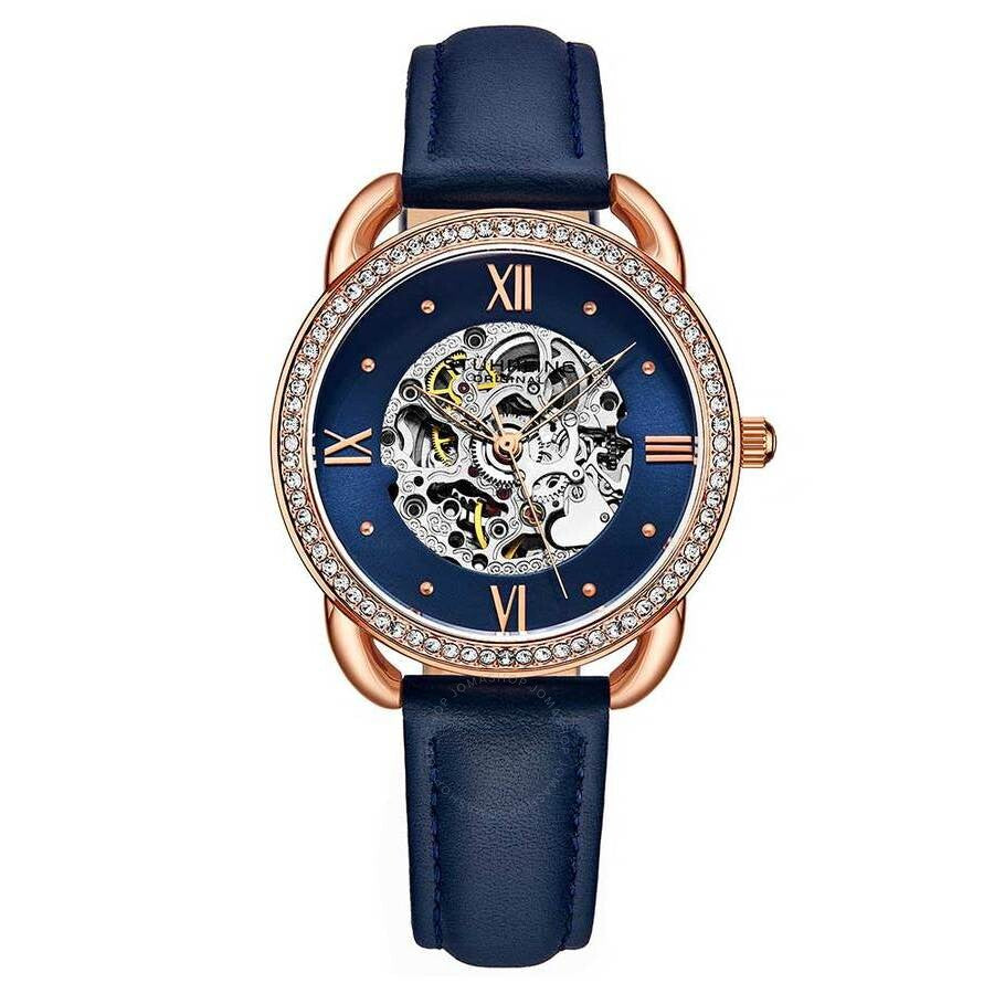 Stuhrling Original Legacy Blue Dial Ladies Watch M15907 - Dawson Watches