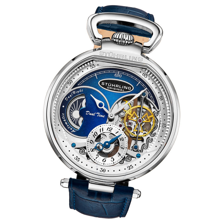 Stuhrling Original Legacy Automatic Blue Dial Men's Watch M17981 - Dawson Watches #2