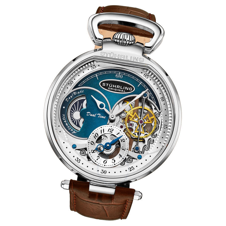 Stuhrling Original Legacy Automatic Blue Dial Men's Watch M17982 - Dawson Watches #2