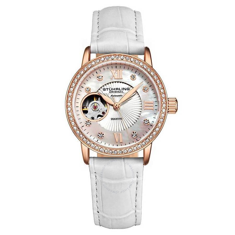 Stuhrling Original Legacy Silver-tone Dial Ladies Watch M15786