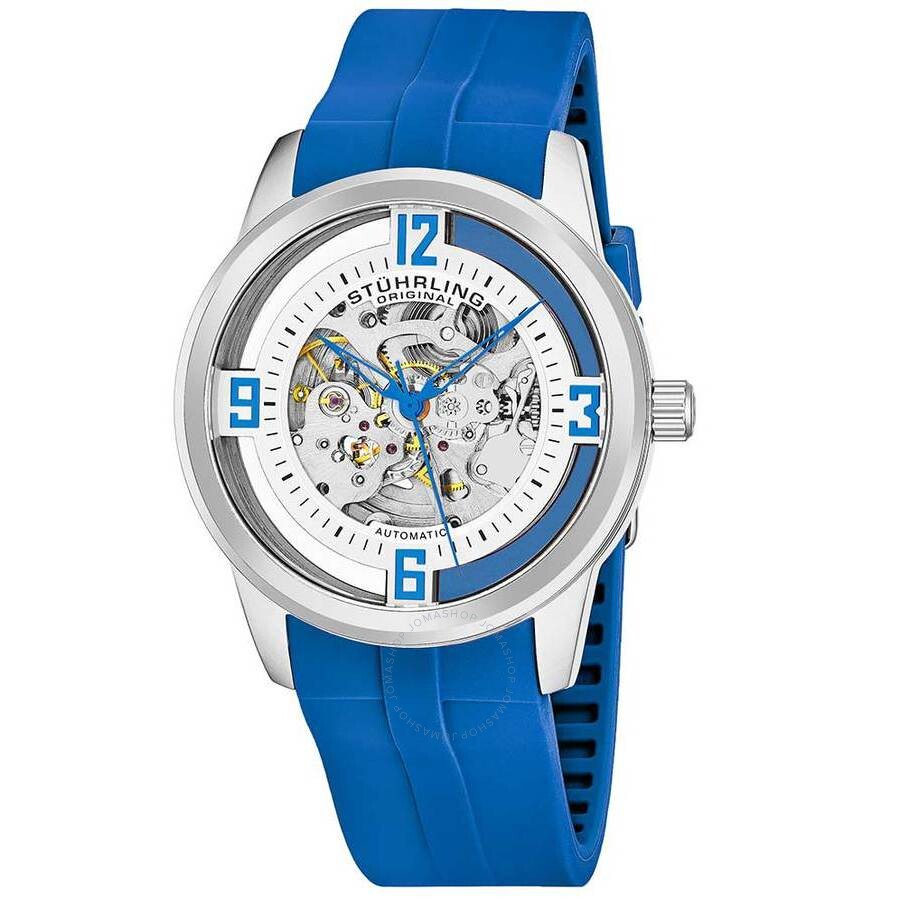 Stuhrling Original Legacy Silver-tone Dial Men's Watch M15485 - Dawson Watches