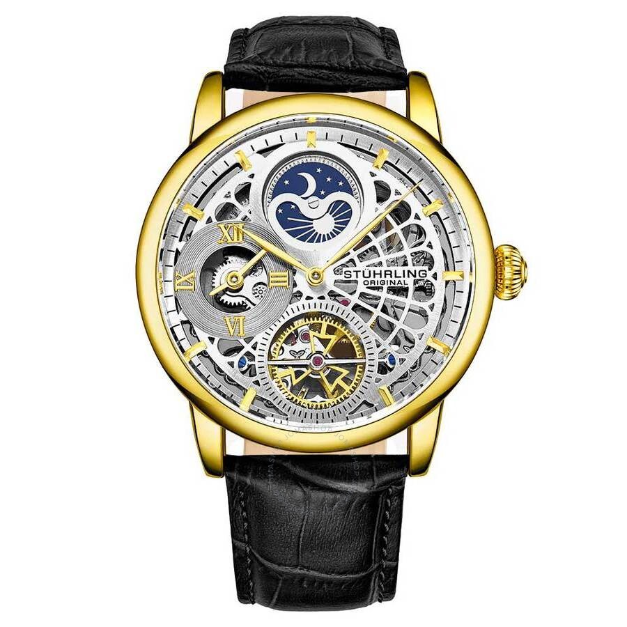 Stuhrling Original Legacy Silver-tone Dial Men's Watch M15664 - Dawson Watches