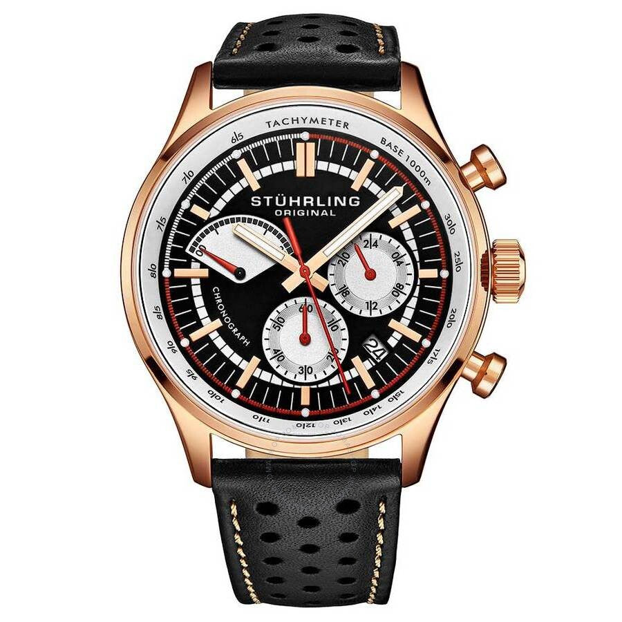 Stuhrling Original Monaco Brown Dial Men's Watch M15563 - Dawson Watches