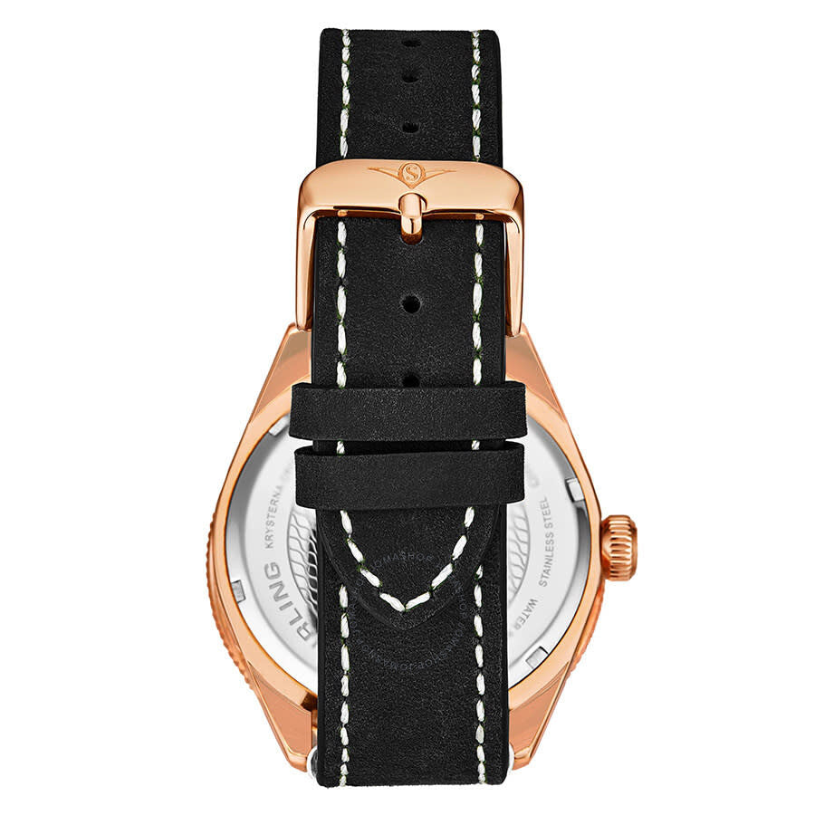 Stuhrling Original Monaco Quartz Brown Dial Men's Watch M13664 - Dawson Watches #2