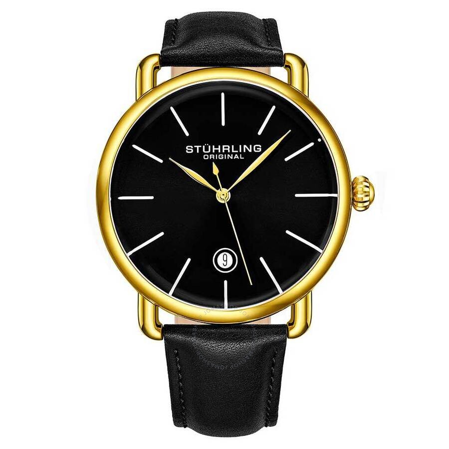 Stuhrling Original Symphony Black Dial Men's Watch M15652 - Dawson Watches