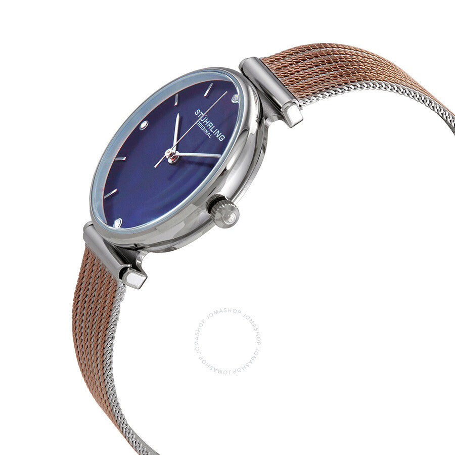 Stuhrling Original Symphony Blue Dial Ladies Watch M15667 - Dawson Watches #2