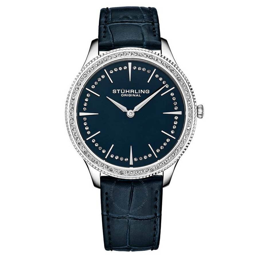 Stuhrling Original Symphony Blue Dial Ladies Watch M15883 - Dawson Watches