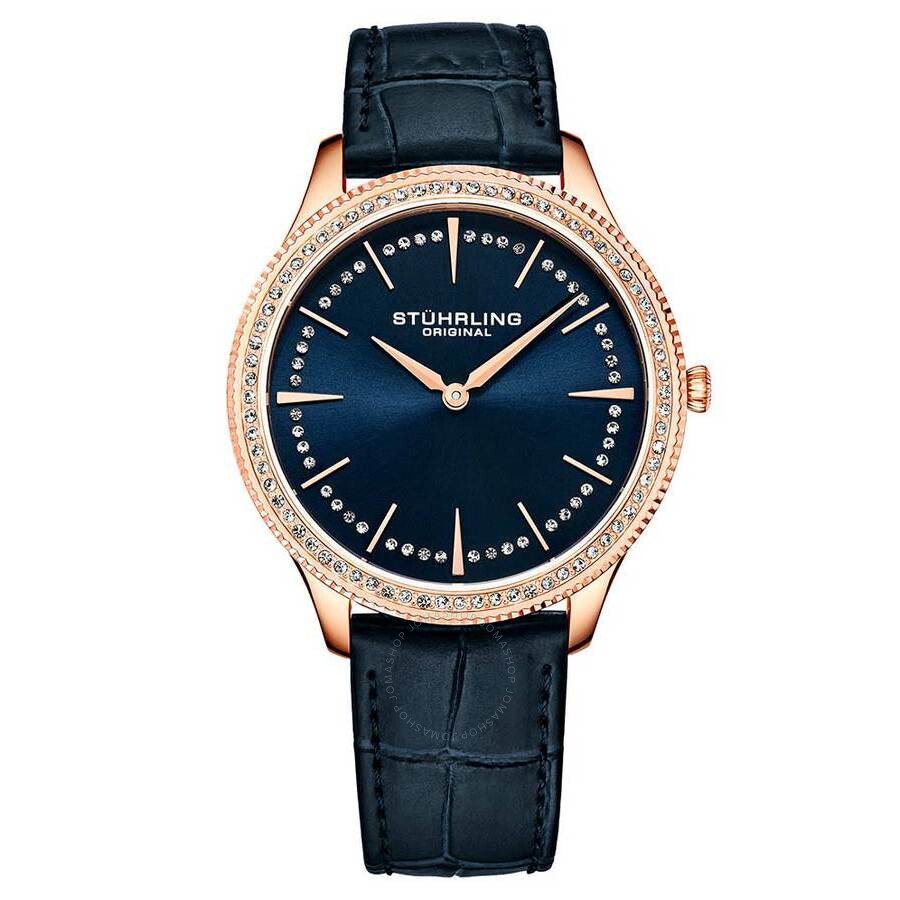 Stuhrling Original Symphony Blue Dial Ladies Watch M15886 - Dawson Watches
