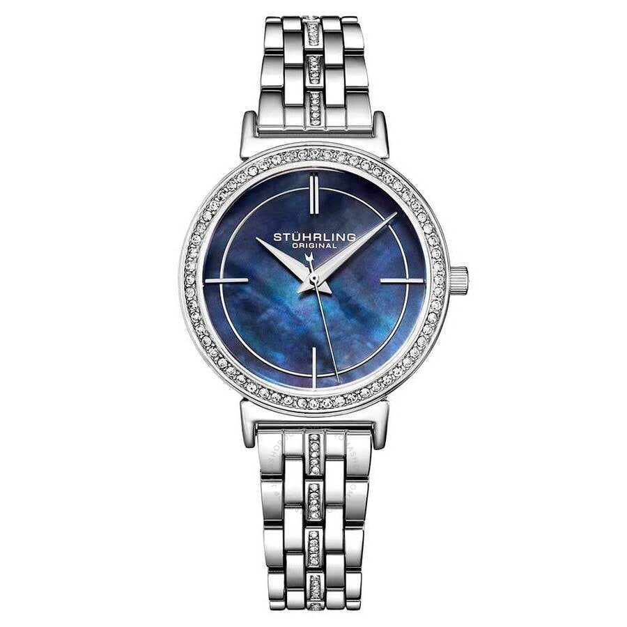 Stuhrling Original Symphony Blue Dial Ladies Watch M15893 - Dawson Watches