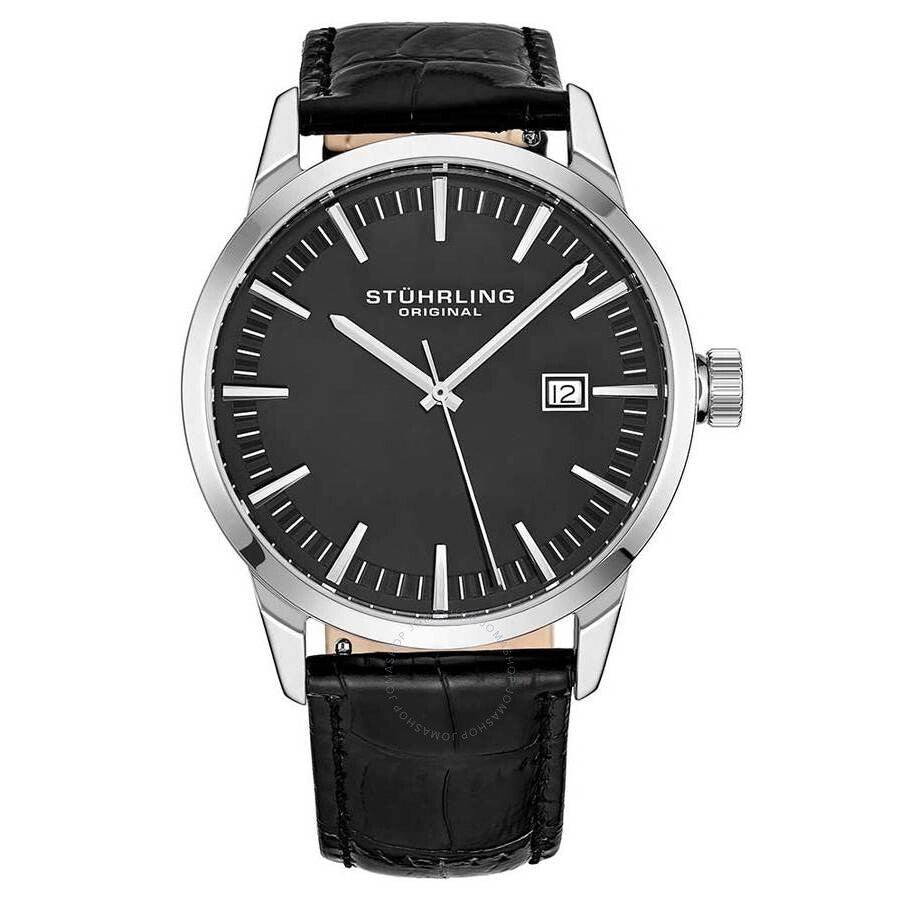 Stuhrling Original Symphony Grey Dial Men's Watch M15295 - Dawson Watches