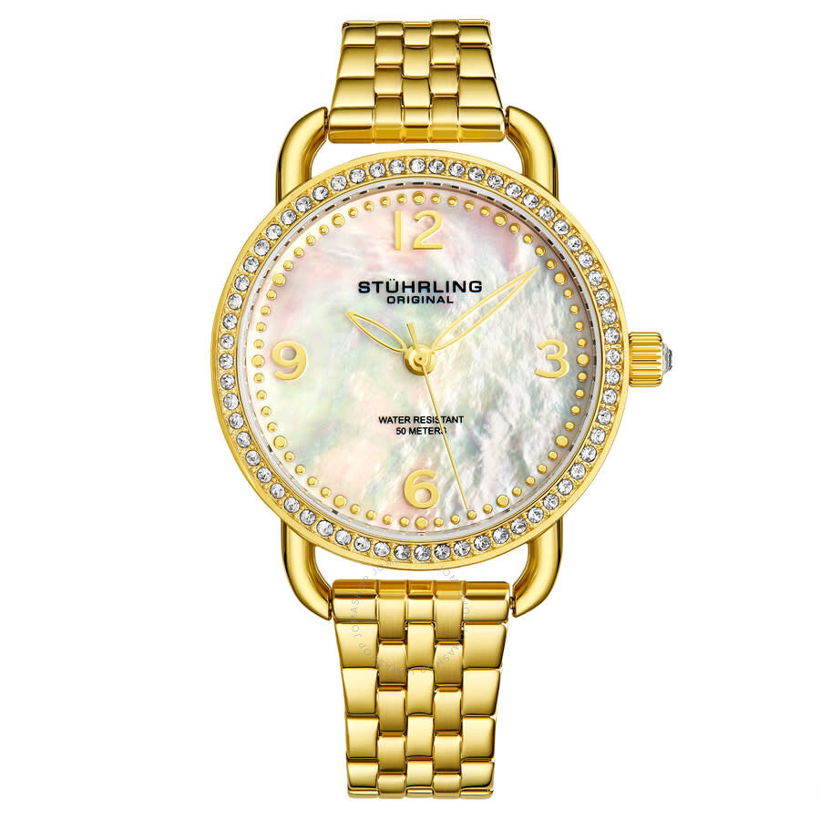 Stuhrling Original Symphony Quartz Silver Dial Ladies Watch M16893 - Dawson Watches