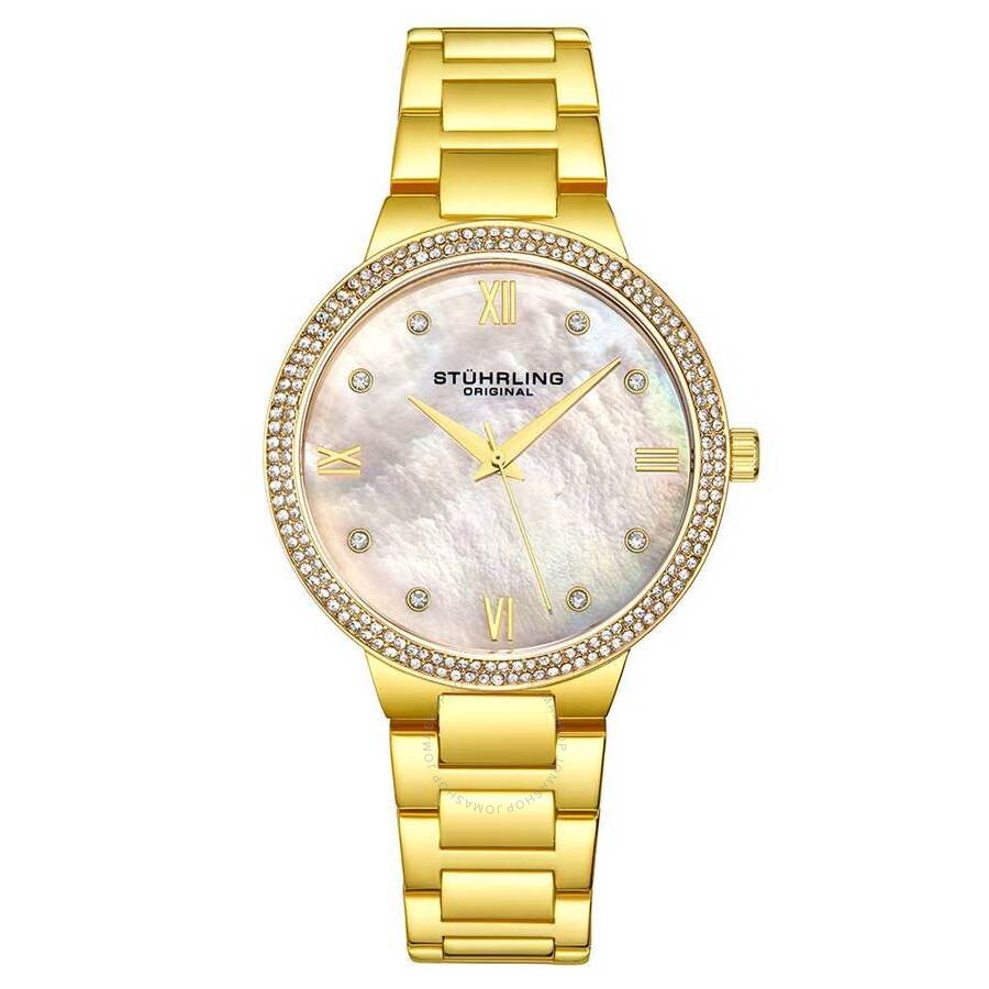 Stuhrling Original Symphony Silver-tone Dial Ladies Watch M15621 - The Watches Men & Co