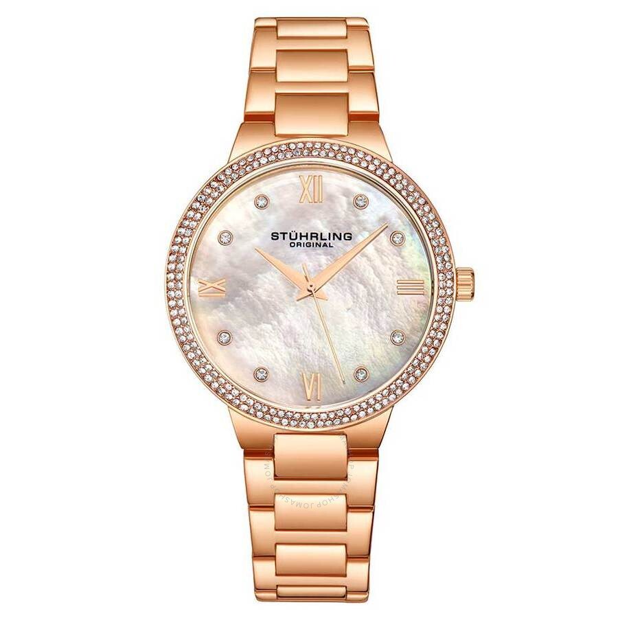 Stuhrling Original Symphony Silver-tone Dial Ladies Watch M15622 - The Watches Men & Co
