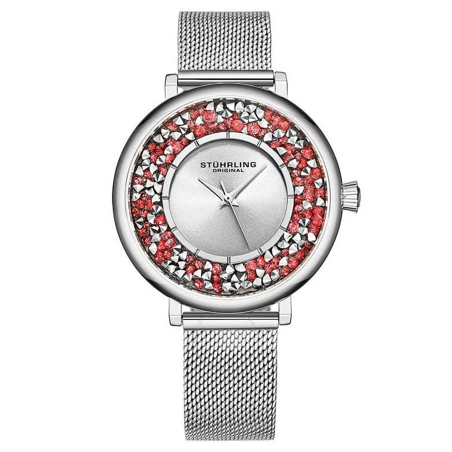 Stuhrling Original Symphony Silver-tone Dial Ladies Watch M15458 - Dawson Watches