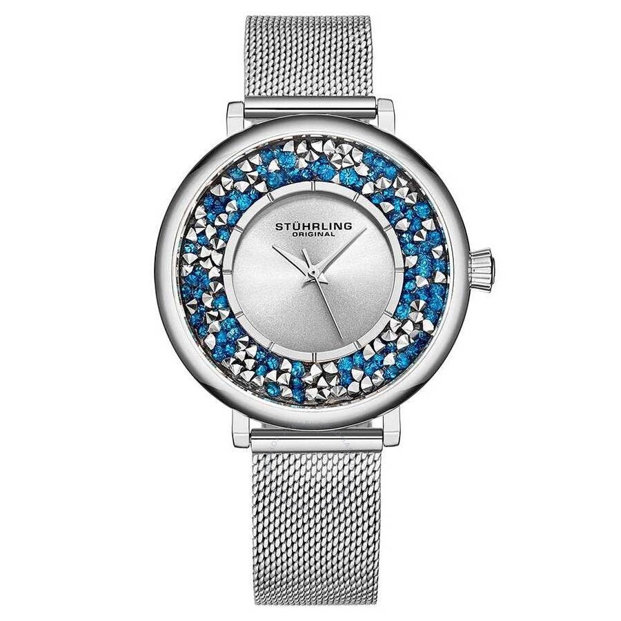Stuhrling Original Symphony Silver-tone Dial Ladies Watch M15459 - Dawson Watches