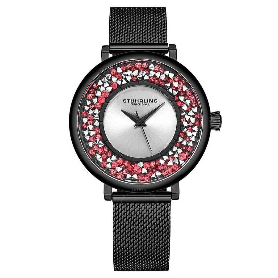 Stuhrling Original Symphony Silver-tone Dial Ladies Watch M15461 - Dawson Watches
