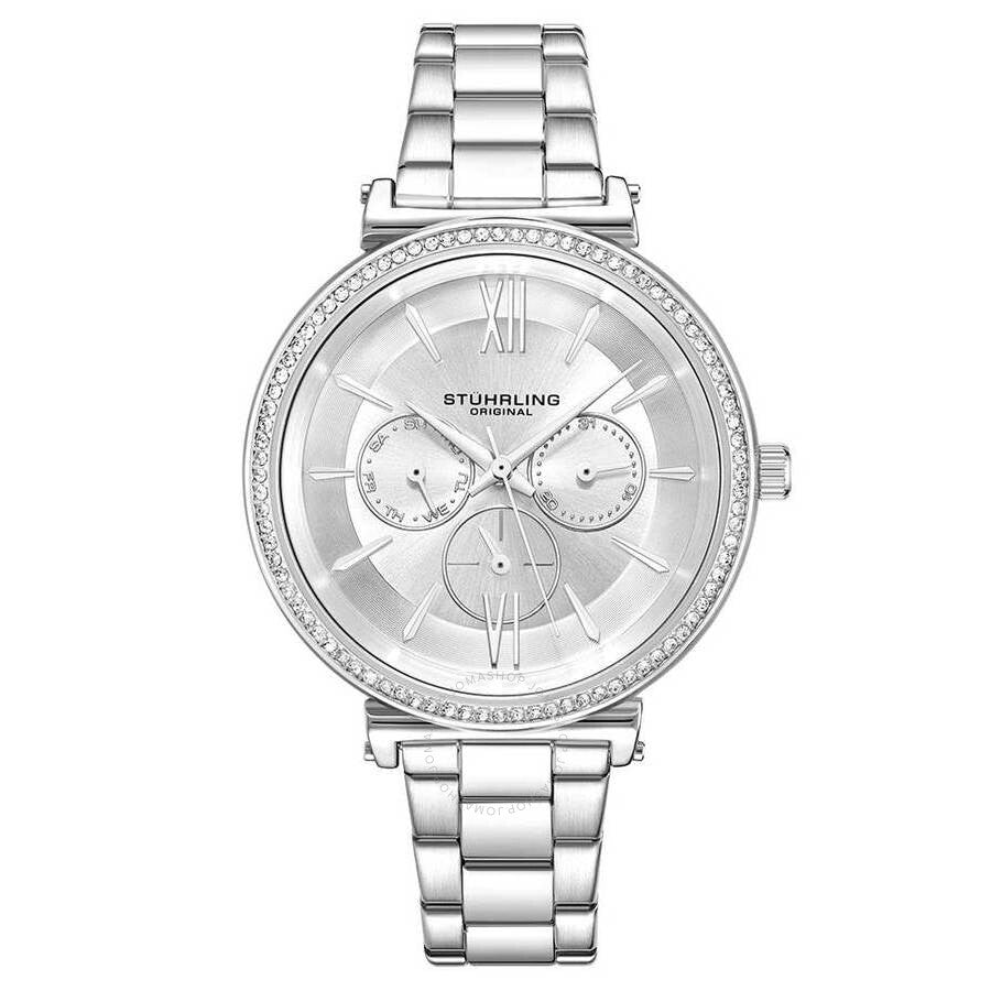 Stuhrling Original Symphony Silver Dial Ladies Watch M15625 - Dawson Watches