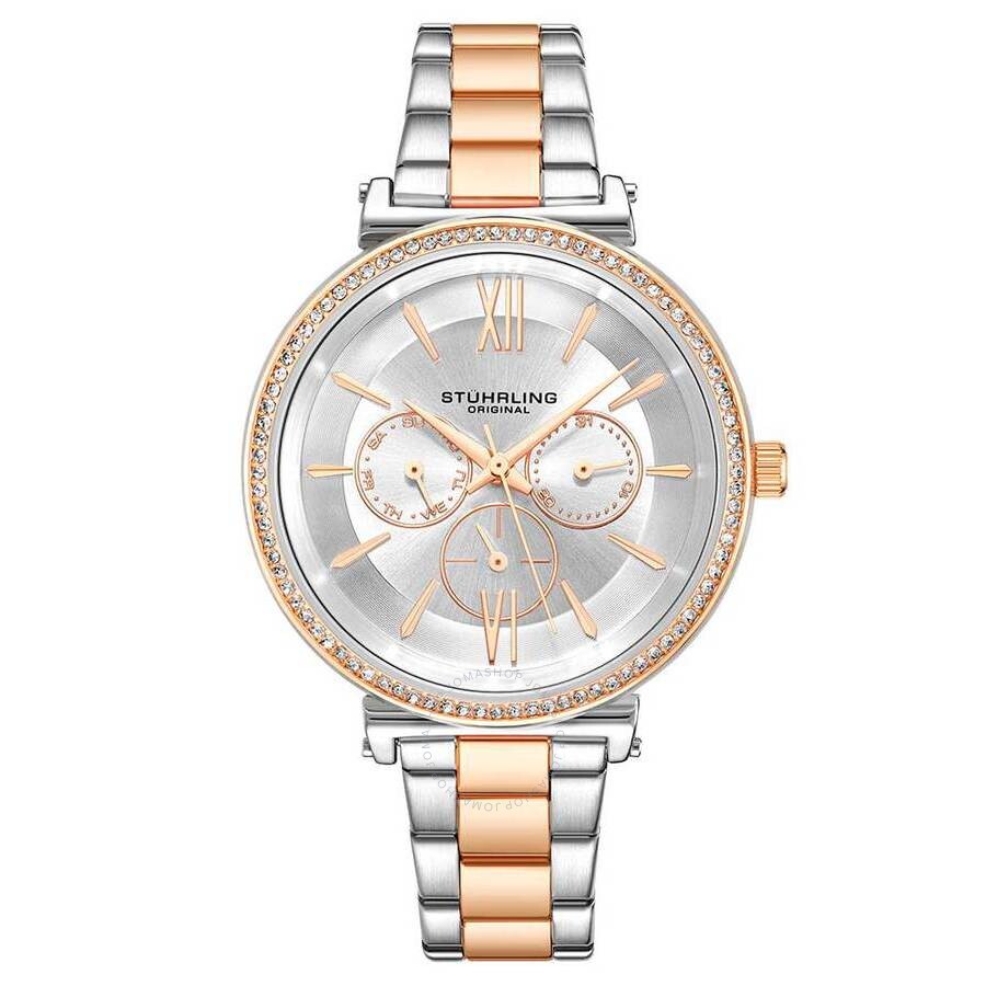 Stuhrling Original Symphony Silver-tone Dial Ladies Watch M15626 - Dawson Watches