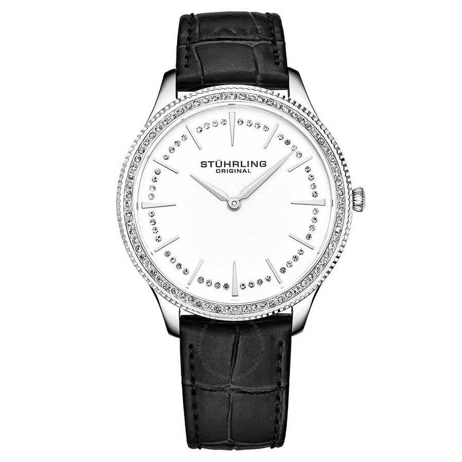 Stuhrling Original Symphony Silver-tone Dial Ladies Watch M15882 - Dawson Watches