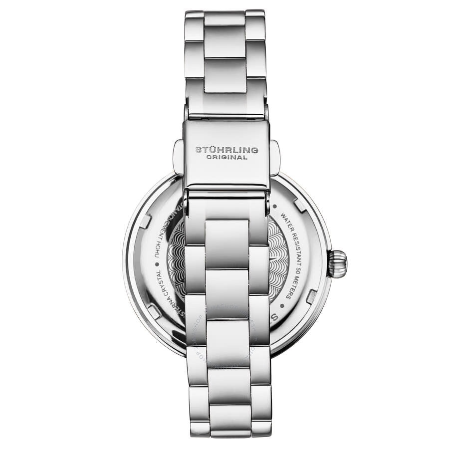 Stuhrling Original Symphony Quartz Silver Dial Ladies Watch M18002 - Dawson Watches #3