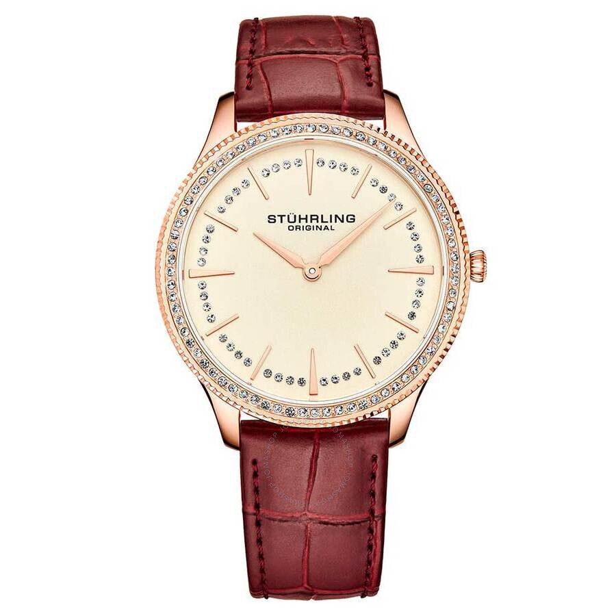 Stuhrling Original Symphony White Dial Ladies Watch M15887 - Dawson Watches
