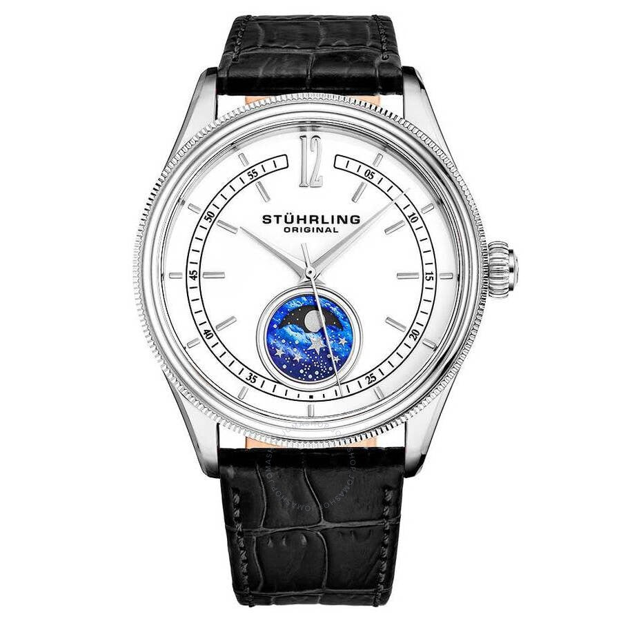 Stuhrling Original Symphony White Dial Men's Watch M15521 - Dawson Watches