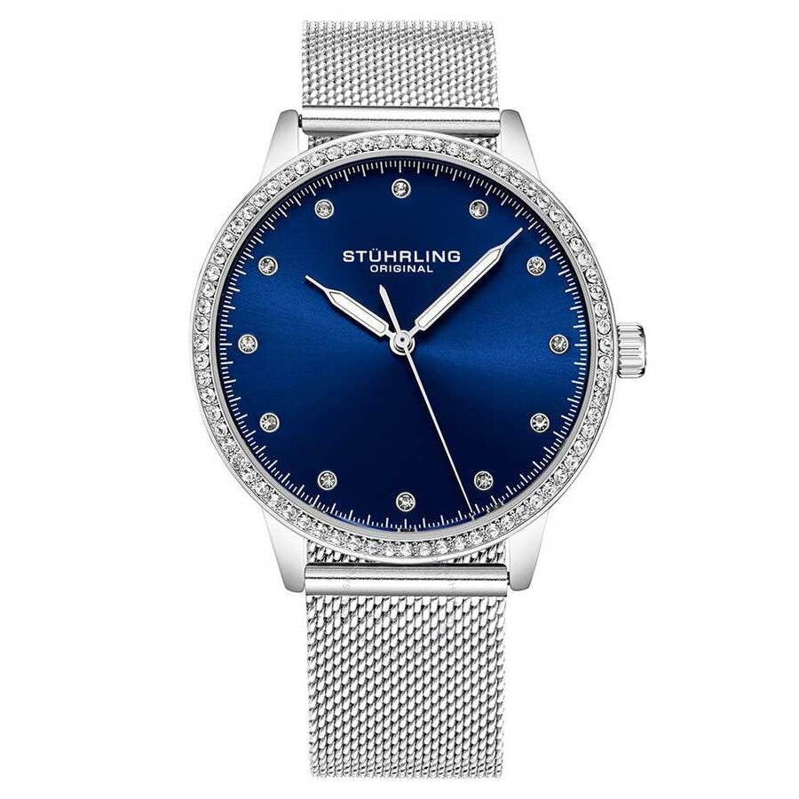 Stuhrling Original Vogue Blue Dial Ladies Watch M15606 - Dawson Watches