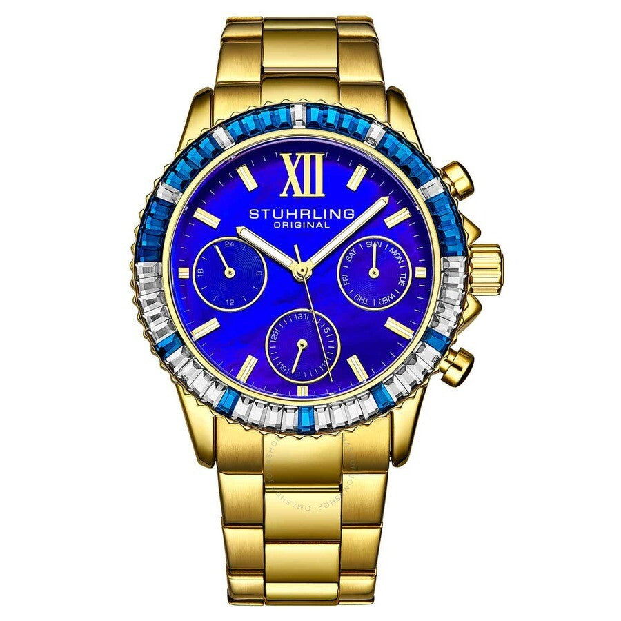 Stuhrling Original Vogue Blue Dial Ladies Watch M15802 - Dawson Watches