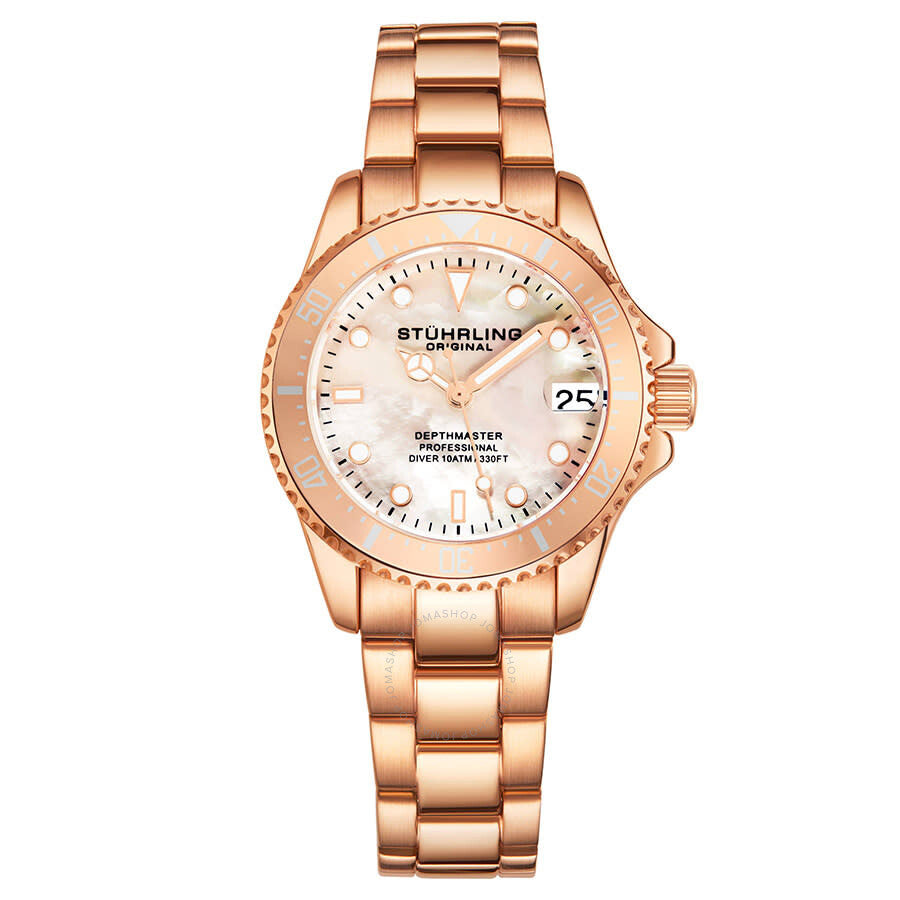 Stuhrling Original Vogue Quartz White Dial Ladies Watch M13646 - Dawson Watches