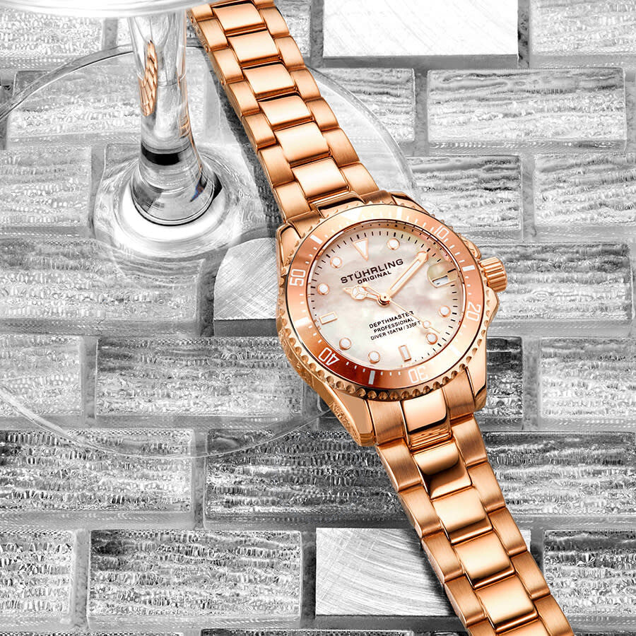 Stuhrling Original Vogue Quartz White Dial Ladies Watch M13646 - Dawson Watches #4