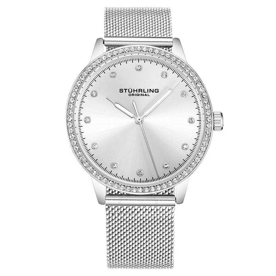 Stuhrling Original Vogue Silver Dial Ladies Watch M15605 - Dawson Watches