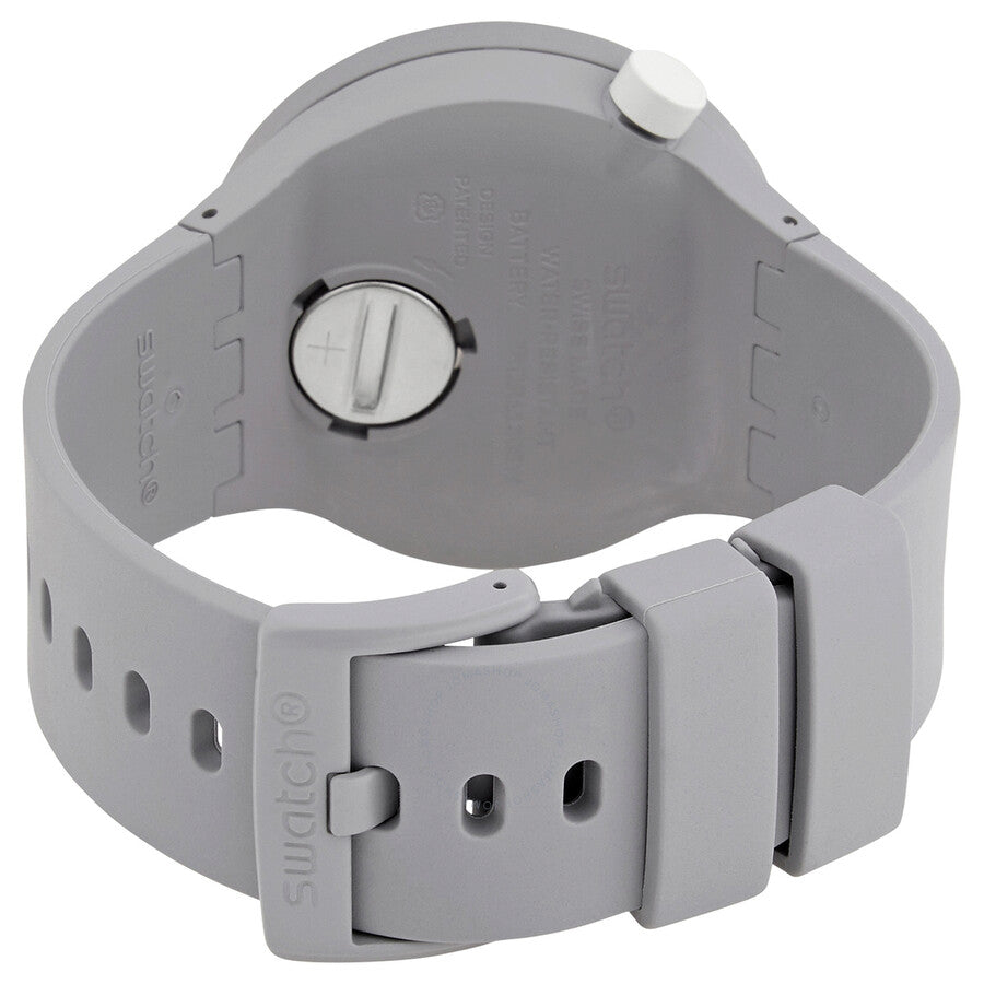 Swatch Bioceramic C-grey Quartz Transparent Grey Dial Unisex Watch SB03M100 - Dawson Watches #3