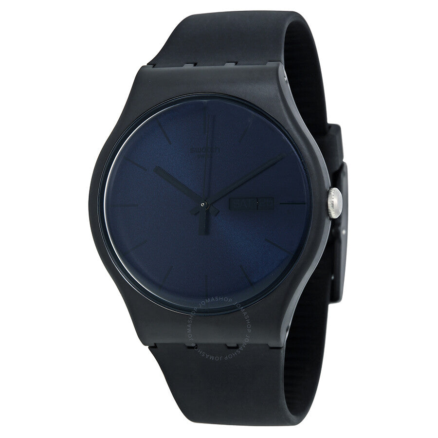 Swatch Rebel Black Dial Men's Watch SUOB702 - Dawson Watches